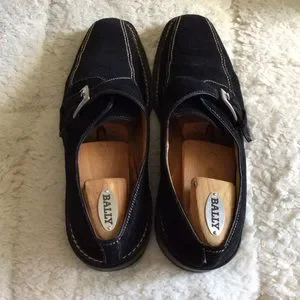 Renzo Favero Men\'s turquoise suede Loafers Renzo Favero Mens Slip Ons .Appeaance Excellent Size 12 | eBay main image 2